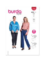 Burda Style Misses' Blouse Sewing Pattern for Fashionistas B5780