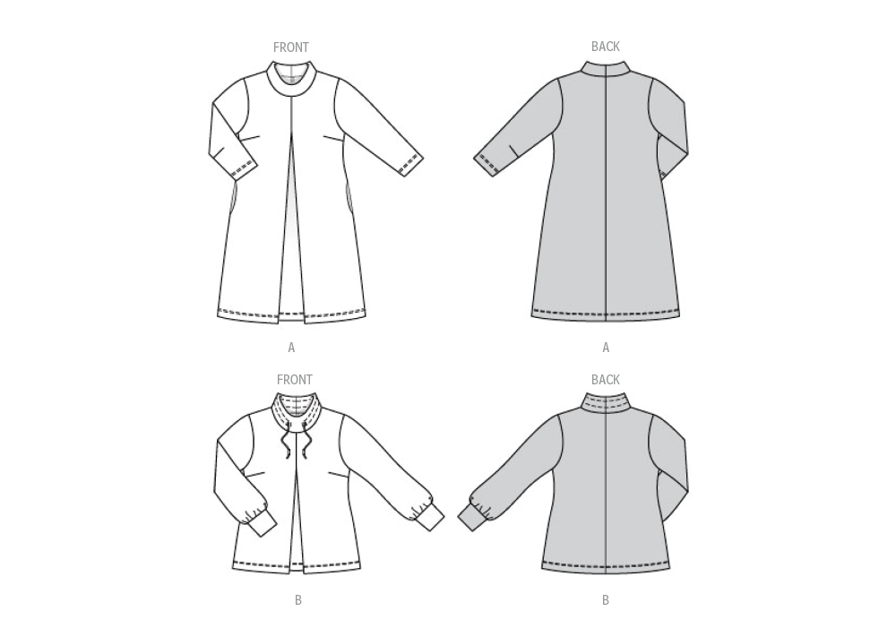 Burda Style Misses' Dress and Tunic Sewing Pattern B5782