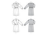 Burda Style Misses' Dress Sewing Pattern for Fashionistas B5784