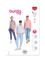 Burda Style Misses' Tops Sewing Pattern for Fashionistas B5790