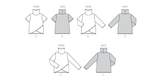 Burda Style Misses' Tops Sewing Pattern for Fashionistas B5790