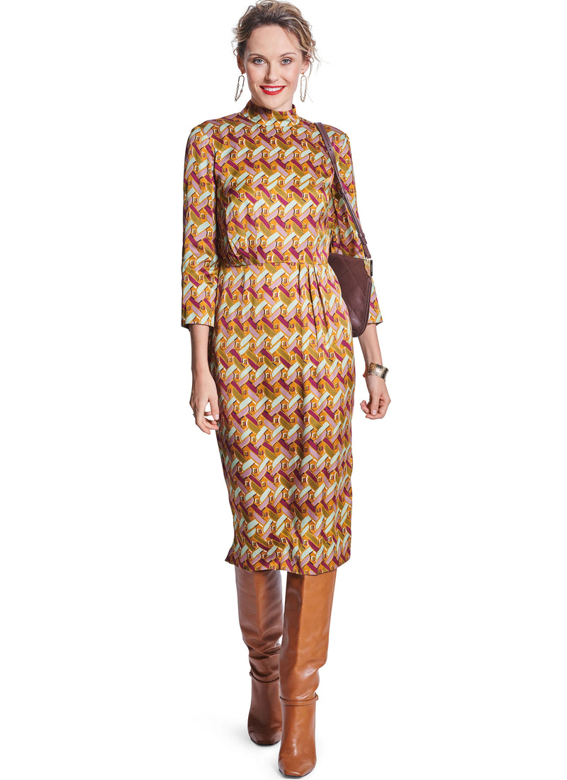 Burda Style Misses' Dress Sewing Pattern for Fashionistas B5798