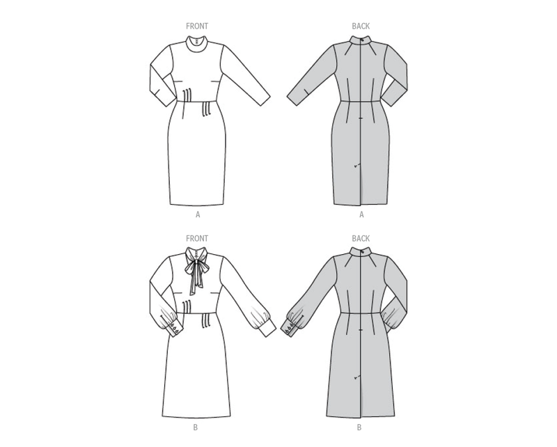 Burda Style Misses' Dress Sewing Pattern for Fashionistas B5798