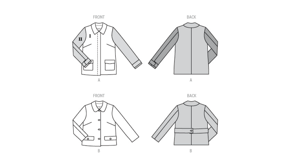 Burda Style Men's Jacket Sewing Pattern for Stylish Tailoring B5799