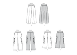 Burda Style Misses' Trouser Pants Sewing Pattern B5801