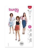 Burda Style Misses' Skirt Sewing Pattern for Fashionistas B5811