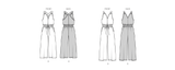 Burda Style Misses' Overall Sewing Pattern for Fashionistas B5817