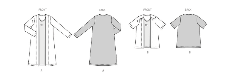 Burda Style Misses' Dress & Blouse Sewing Pattern B5818