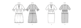 Burda Style Misses' Dress Sewing Pattern for Fashionistas B5820