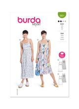 Burda Style Misses' Dress Sewing Pattern for Fashionistas B5821