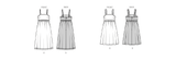 Burda Style Misses' Dress Sewing Pattern for Fashionistas B5821