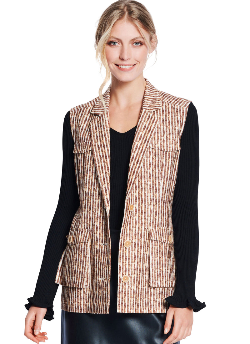 Burda Style Misses' Vest Sewing Pattern for Fashionistas B5827