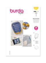 Burda Style Baby Accessories Sewing Pattern for Creative Projects B5834