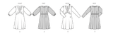 Burda Style Misses' Dress Sewing Pattern for Fashionistas B5838
