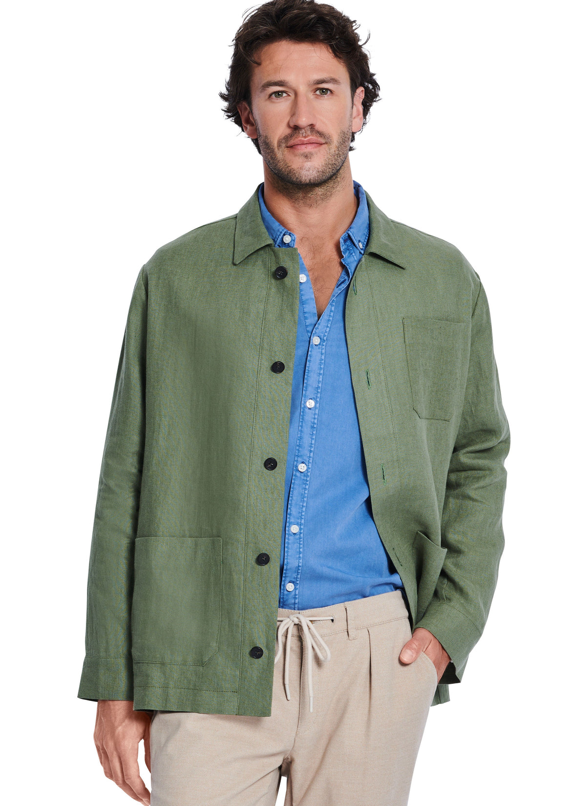 Burda Style Men's Shirt Sewing Pattern for Stylish Tailoring B5842