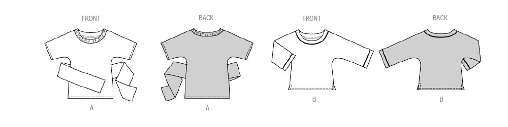 Burda Style Misses' Shirt Sewing Pattern for Fashionistas B5843