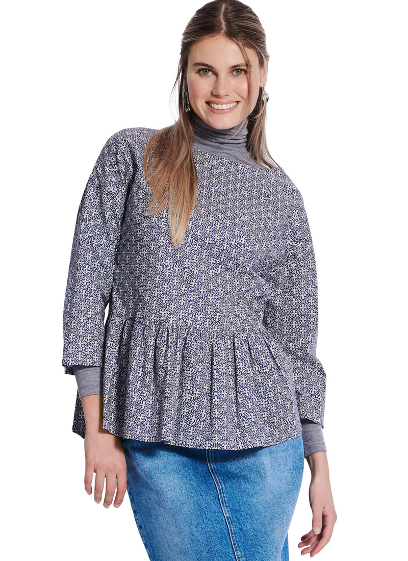 Burda Style Misses' Blouse Sewing Pattern for Fashionistas B5856