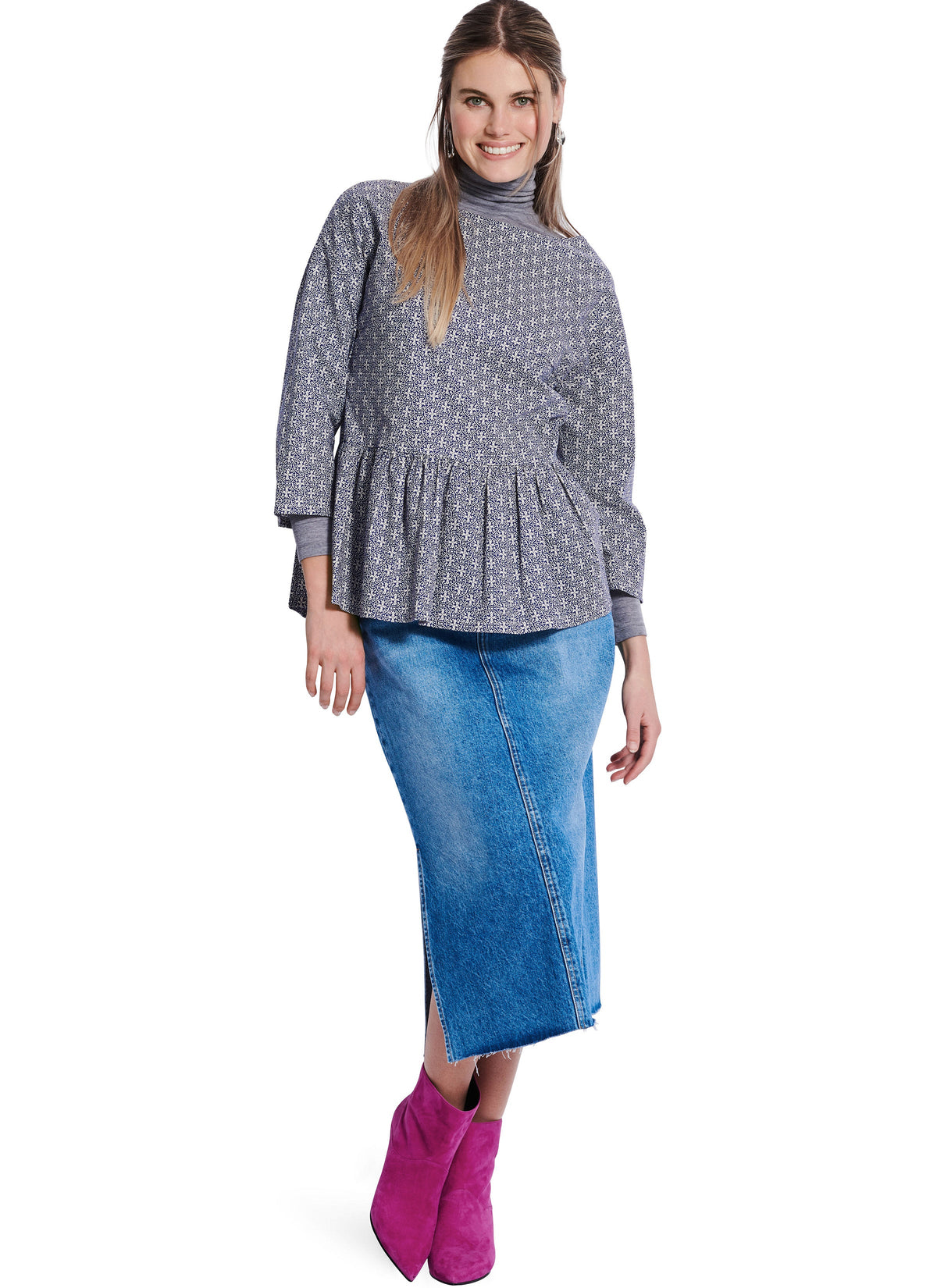 Burda Style Misses' Blouse Sewing Pattern for Fashionistas B5856