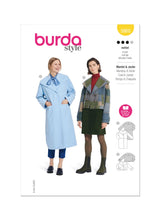 Burda Style Misses' Jacket & Coat Sewing Pattern B5860