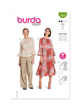 Burda Style Misses' Blouse & Dress Sewing Pattern B5884