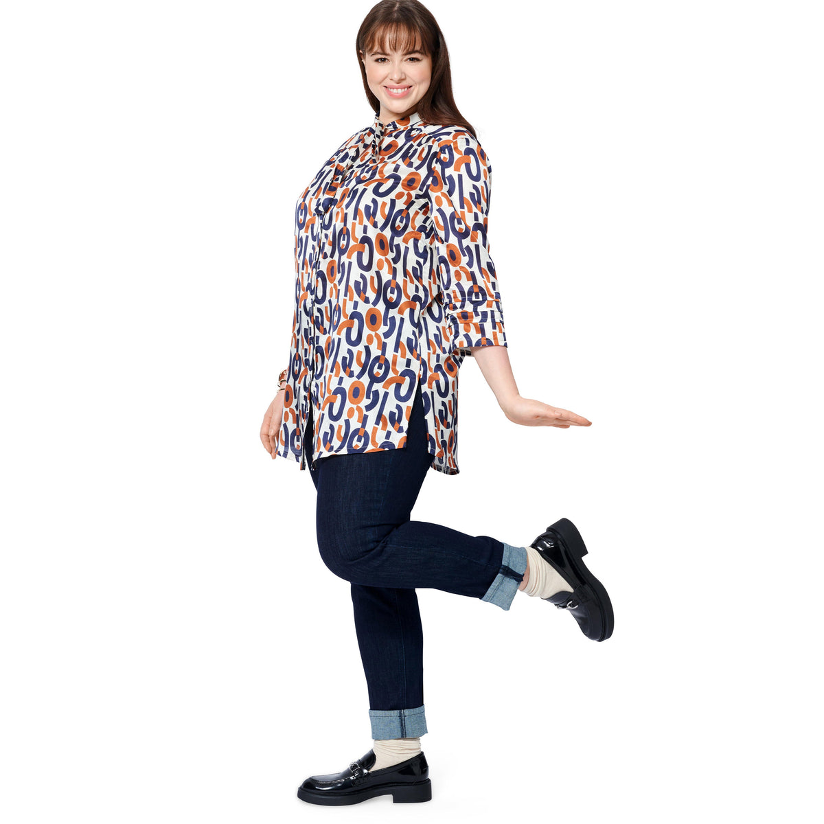 Burda Style Misses' Blouse with Shoulder Yoke Sewing Pattern B5965