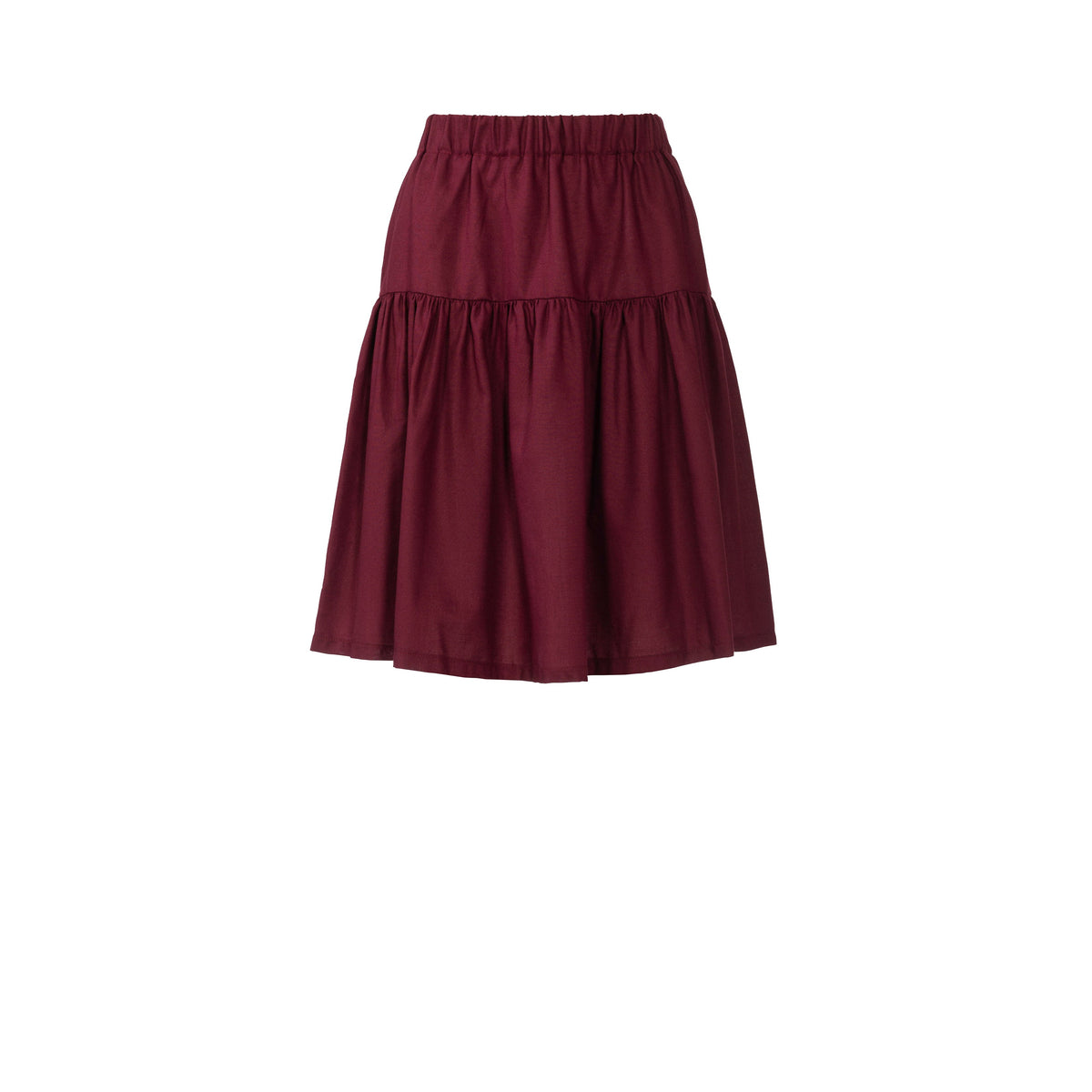 Burda Style Misses' Tiered Skirt with Elastic Waist Sewing Pattern B5978