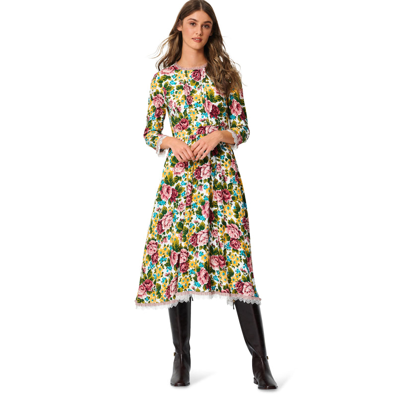 Burda Style Misses' Dress with Waistband Sewing Pattern B5983