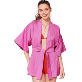 Burda Style Elegant Coat Sewing Pattern for Fashion Enthusiasts B5995