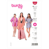 Burda Style Elegant Coat Sewing Pattern for Fashion Enthusiasts B5995