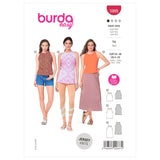 Burda Style Top Sewing Pattern for Fashion Enthusiasts B5999