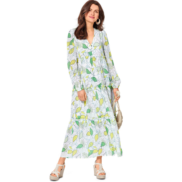 Burda Style Dress Sewing Pattern for Fashion Enthusiasts B6023