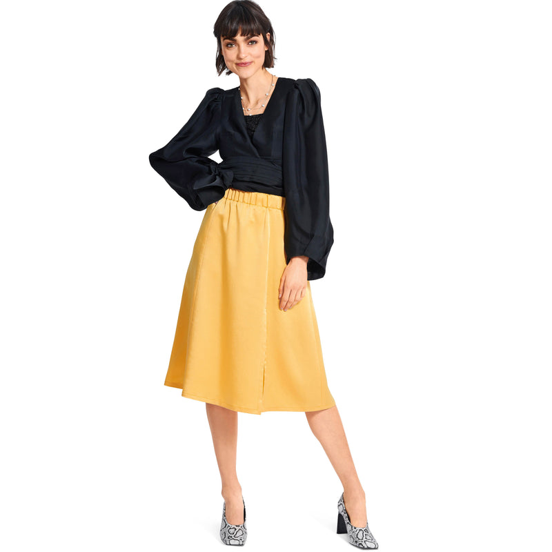 Burda Style Skirt Sewing Pattern for Fashion Enthusiasts B6027
