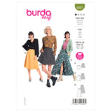 Burda Style Skirt Sewing Pattern for Fashion Enthusiasts B6027