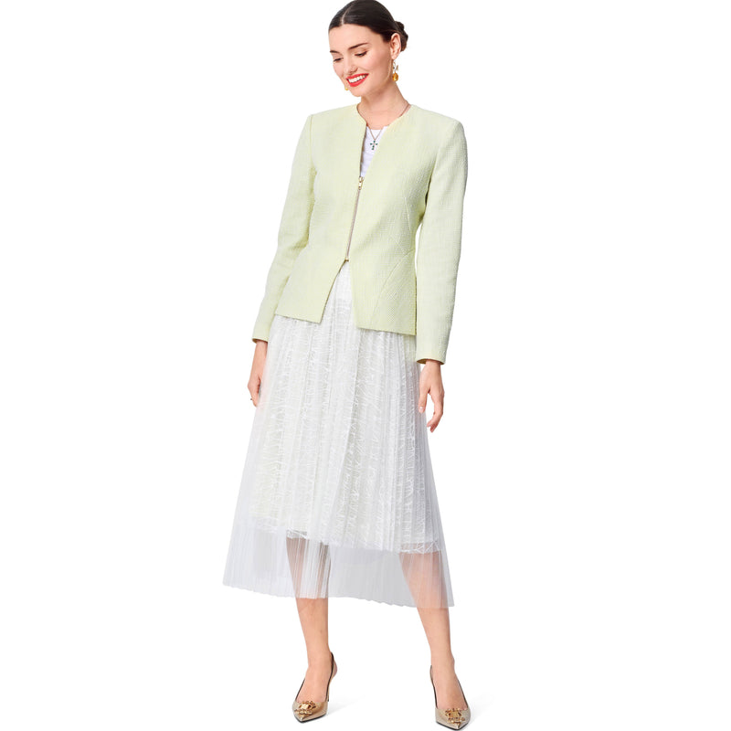 Burda Style Jacket Sewing Pattern for Fashion Enthusiasts B6029