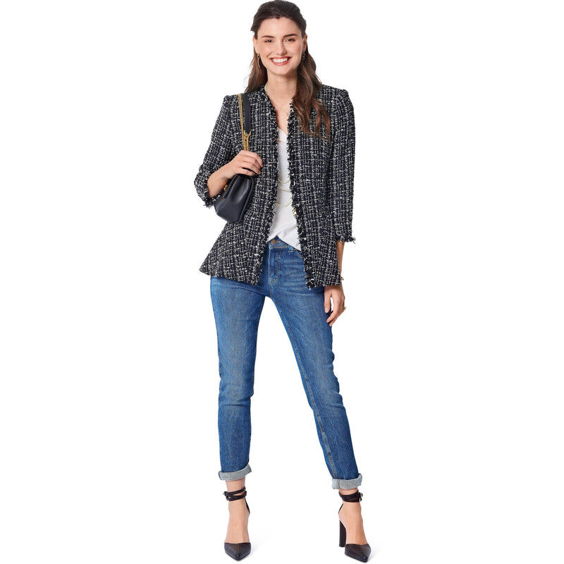 Burda Style Jacket Sewing Pattern for Fashion Enthusiasts B6029