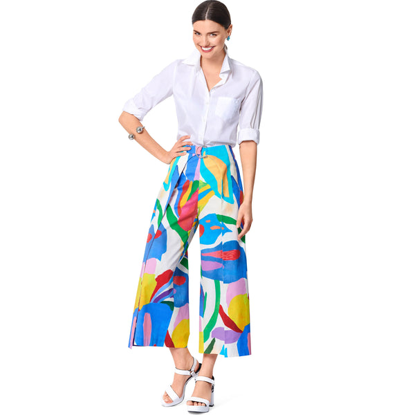 Burda Style Trousers Sewing Pattern for Fashion Enthusiasts B6032