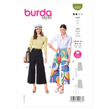 Burda Style Trousers Sewing Pattern for Fashion Enthusiasts B6032