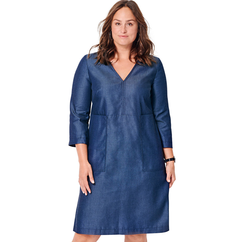 Burda Style Dress Sewing Pattern for Fashion Enthusiasts B6036