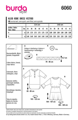 Burda Style Misses' Tunic Top & Dress Sewing Pattern B6060