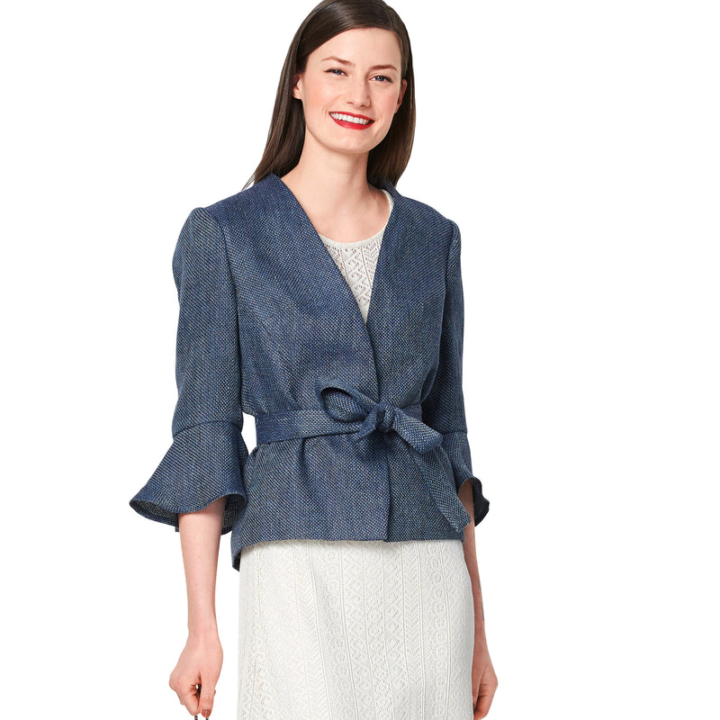 Burda Style Misses' Jacket Sewing Pattern for Fashionistas B6100