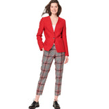 Burda Style Misses' Jacket Sewing Pattern for Fashionistas B6100