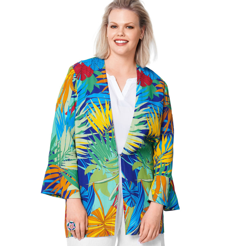 Burda Style Women's Blouson Jacket Sewing Pattern B6107