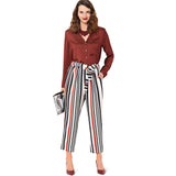 Burda Style Misses' Trousers and Pants Sewing Pattern B6110