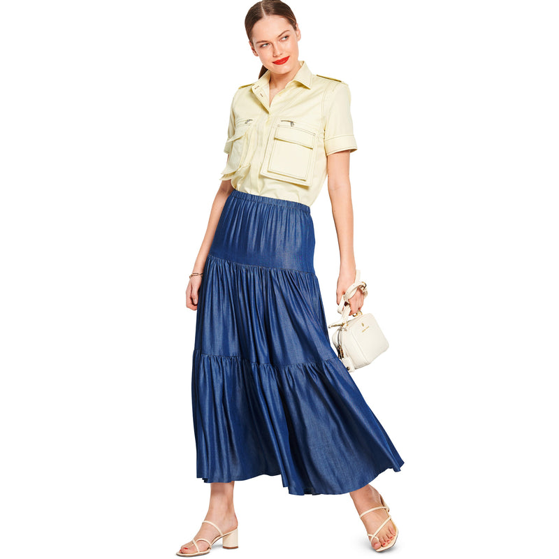 Burda Style Misses' Skirt Sewing Pattern for Fashionistas B6116