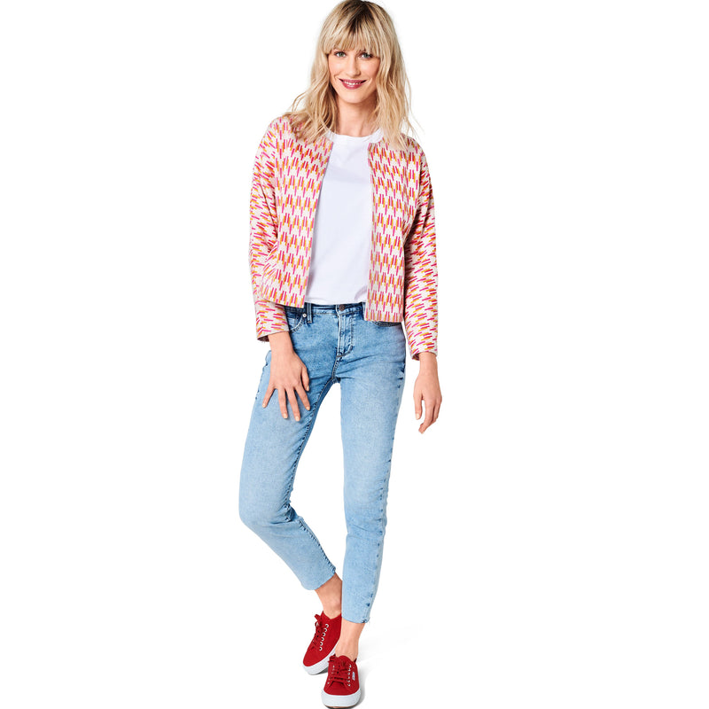 Burda Style Misses' Jacket Sewing Pattern for Fashionistas B6123