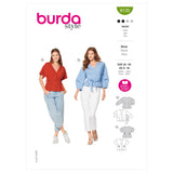 Burda Style Misses' Blouse Sewing Pattern for Fashionistas B6135