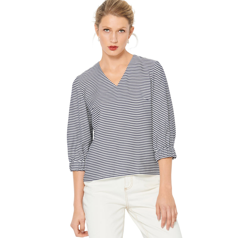 Burda Style Misses' Blouse Sewing Pattern for Fashionistas B6146