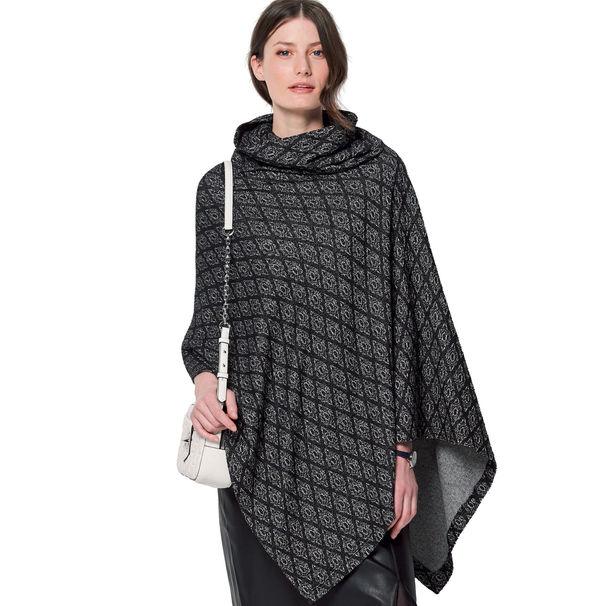 Burda Style Misses' Cape with Roll Neck Sewing Pattern B6175