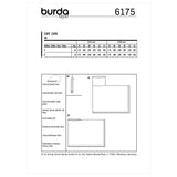 Burda Style Misses' Cape with Roll Neck Sewing Pattern B6175