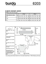 Burda Style Misses Top/Vest Sewing Pattern for Stylish Creations B6203